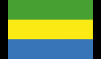 Gabon Flag