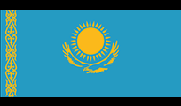 Kazakhstan Flag
