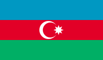 Azerbaijan Flag