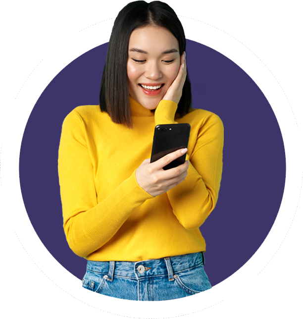 Smiling Lady Image